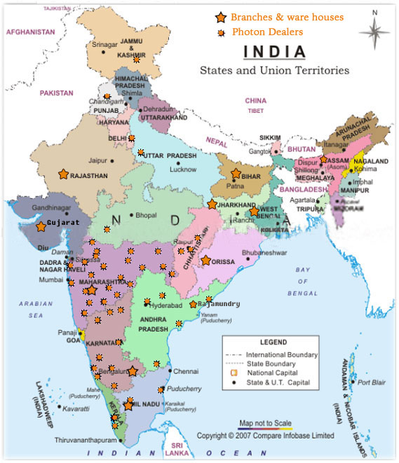 Photon Solar Dealer Map